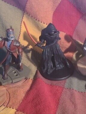 Disney Infinity Lot Of 4 Figures, Starlord, Tonto, Anakin Skywalker